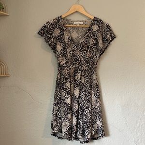 BCBG Generation geometric print dress